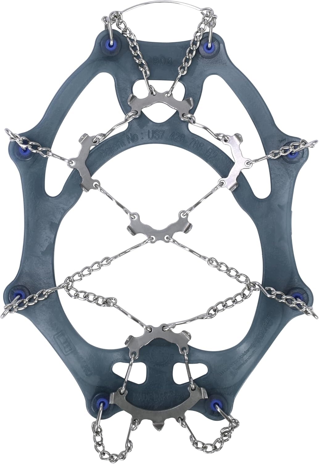 Nesmeky Snowline Trail Chain XL Hroty 5 mm Běh Trekking Sníh Led
