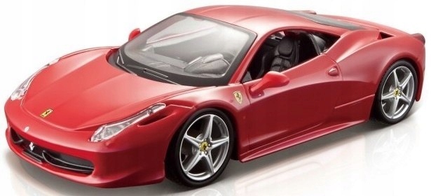 Ferrari 458 Italia červená model Bburago 26003