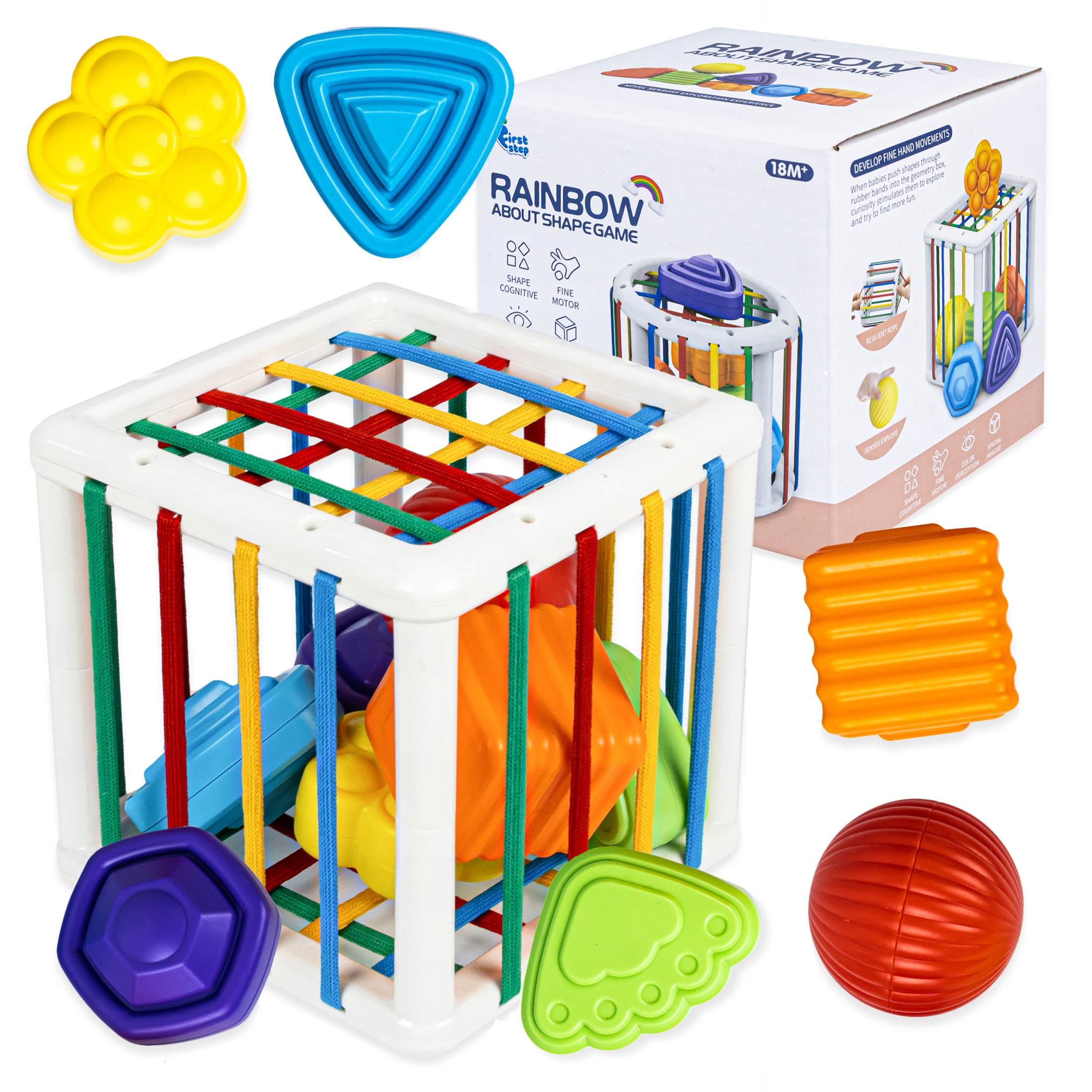 

Elastyczna Kostka Sensoryczna Sorter Dla Dzieci