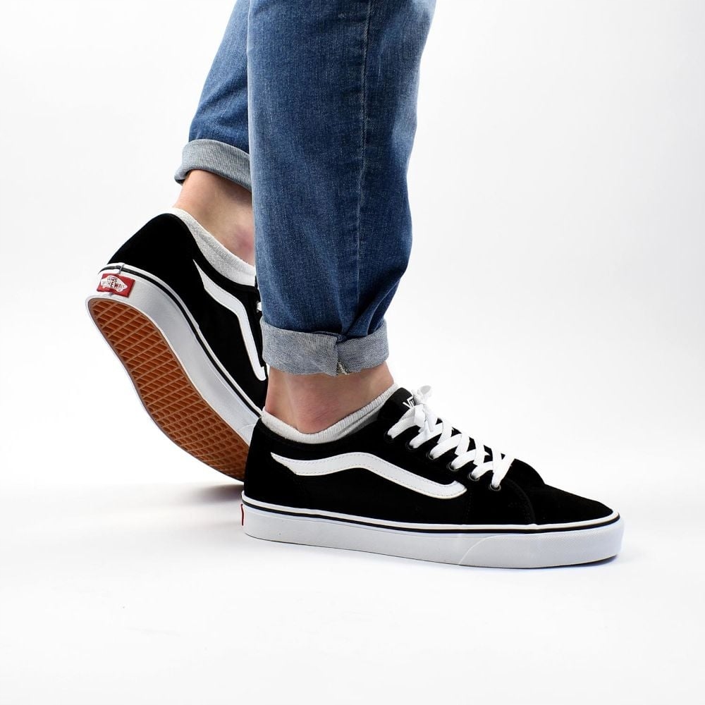 Buty miejskie trampki czarne Vans Old Skool 43 Rozmiar 43