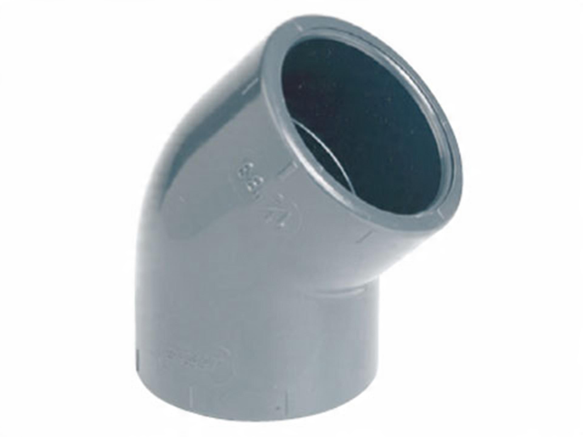 

Kolanko Pcv 45st 25mm