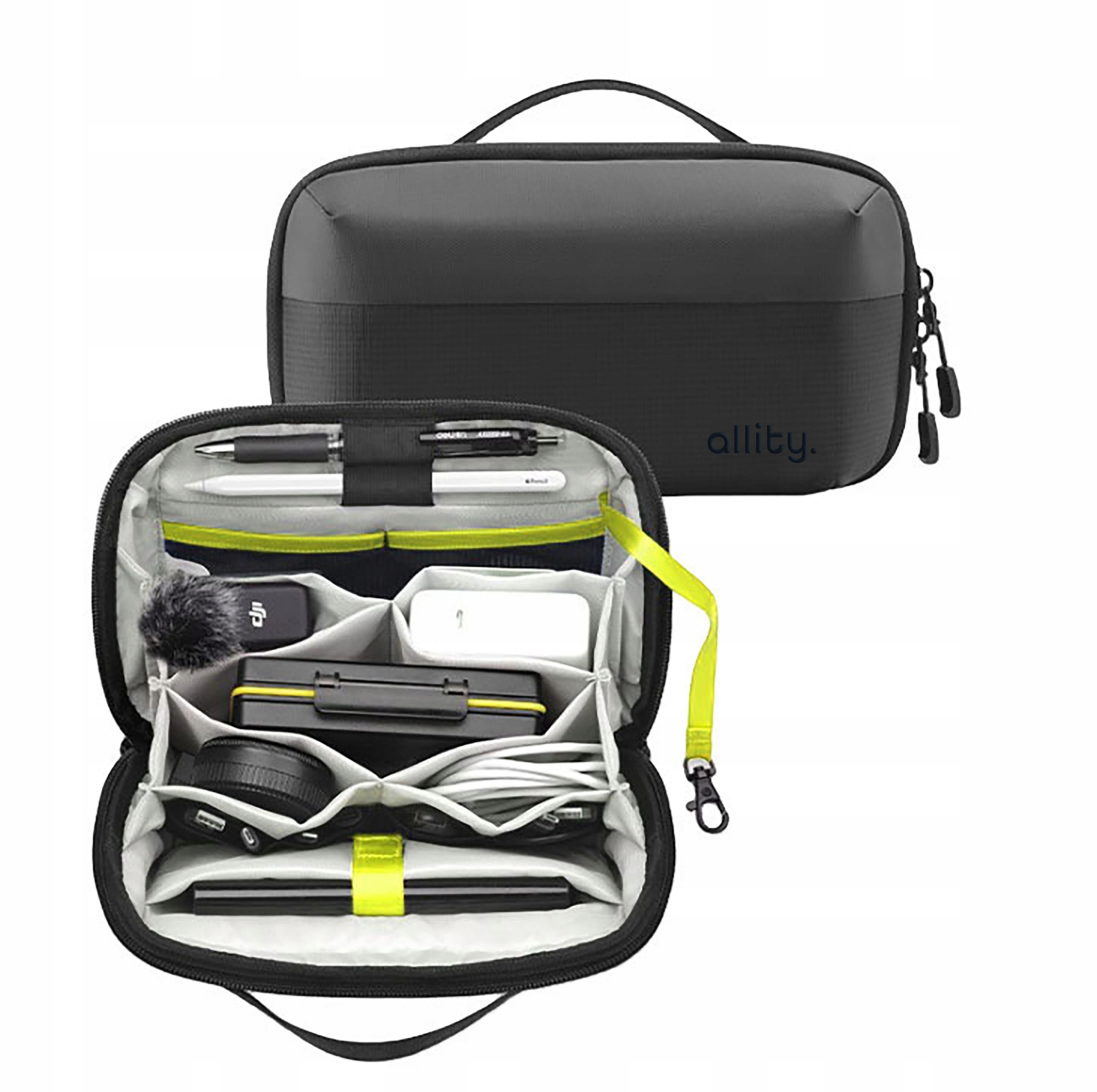 Organizer Podróżny Pokrowiec Etui na Elektronikę Kosmetyki Akcesoria Pojemy