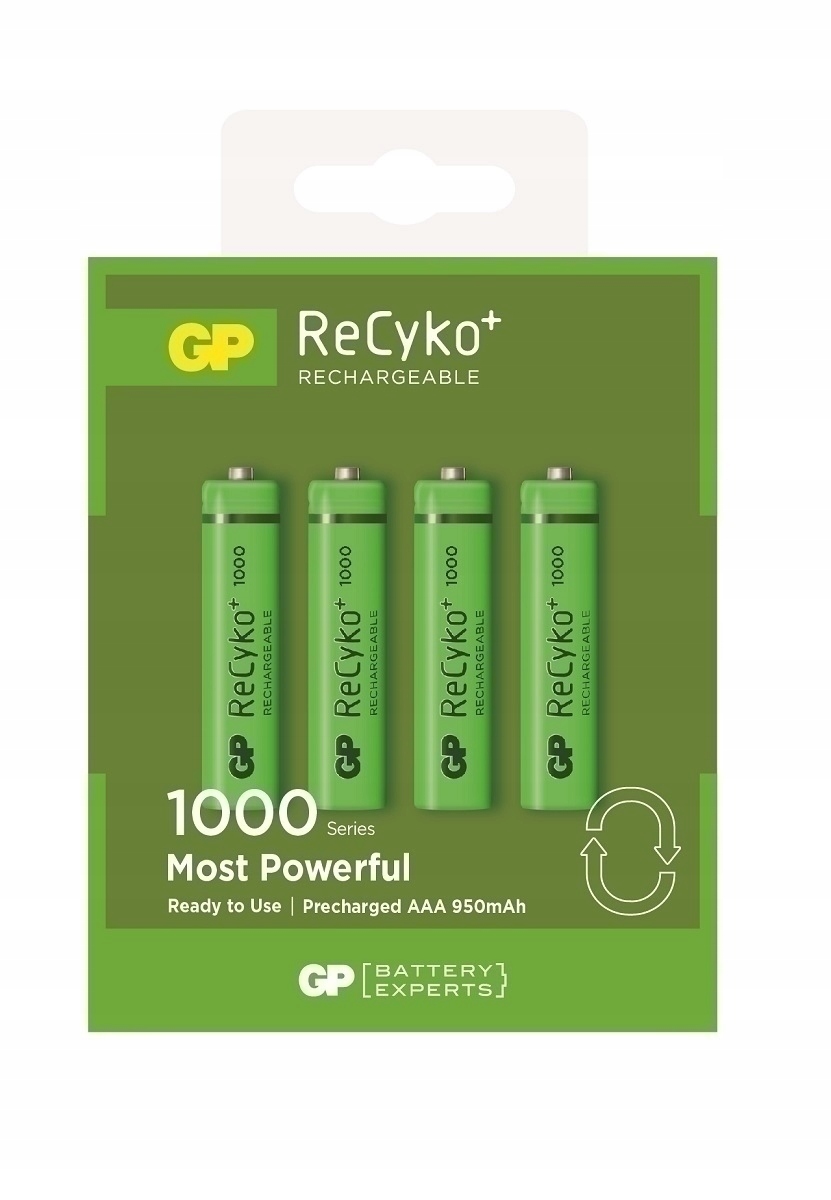 

4x Akumulator Gp 1000mAh Aaa R3 1,2V paluszek