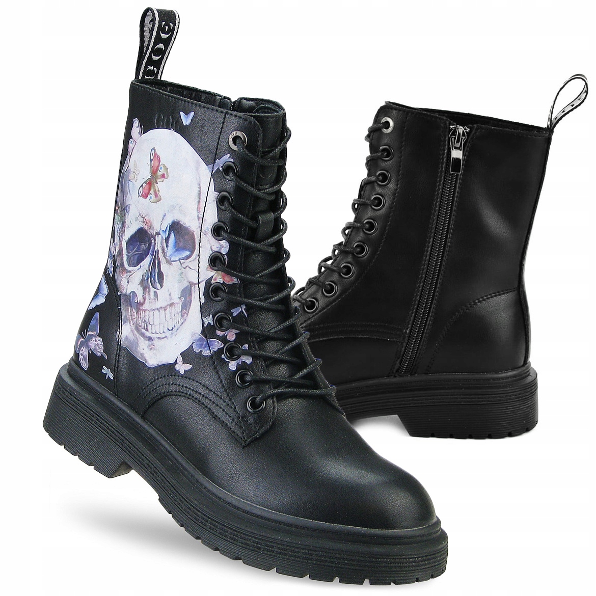 

Botki damskie Goe trzewiki glany II2N4045 skóra 38