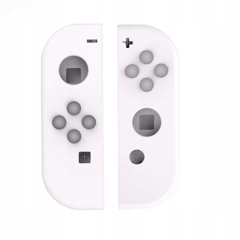 Obudowa zamienna do Joy-Con Switch/ Switch OLED + ramka wewnętrzna Biała
