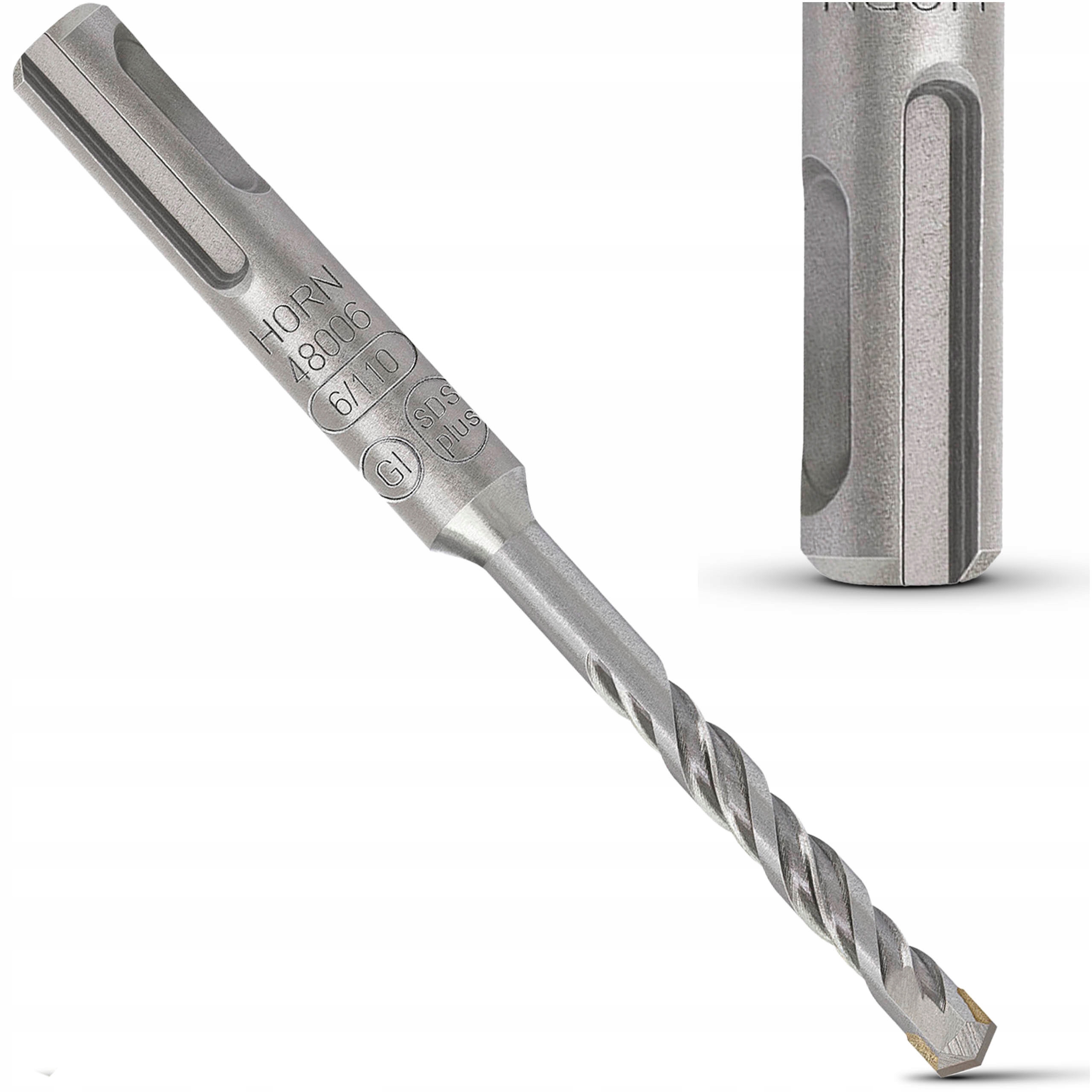 

Wiertło Do Muru Betonu fi 6x110 mm Sds-plus Widia
