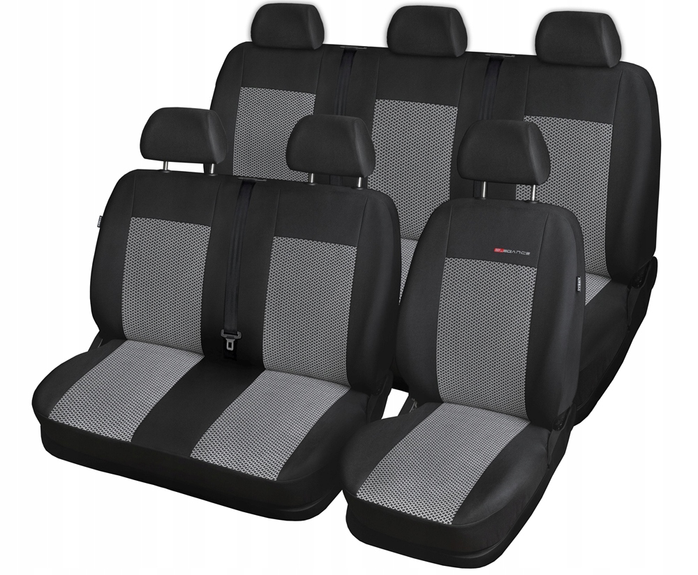 Poťahy na mieru pre sedadlá Boxer II III Ducato II III Jumper II III 7-os.