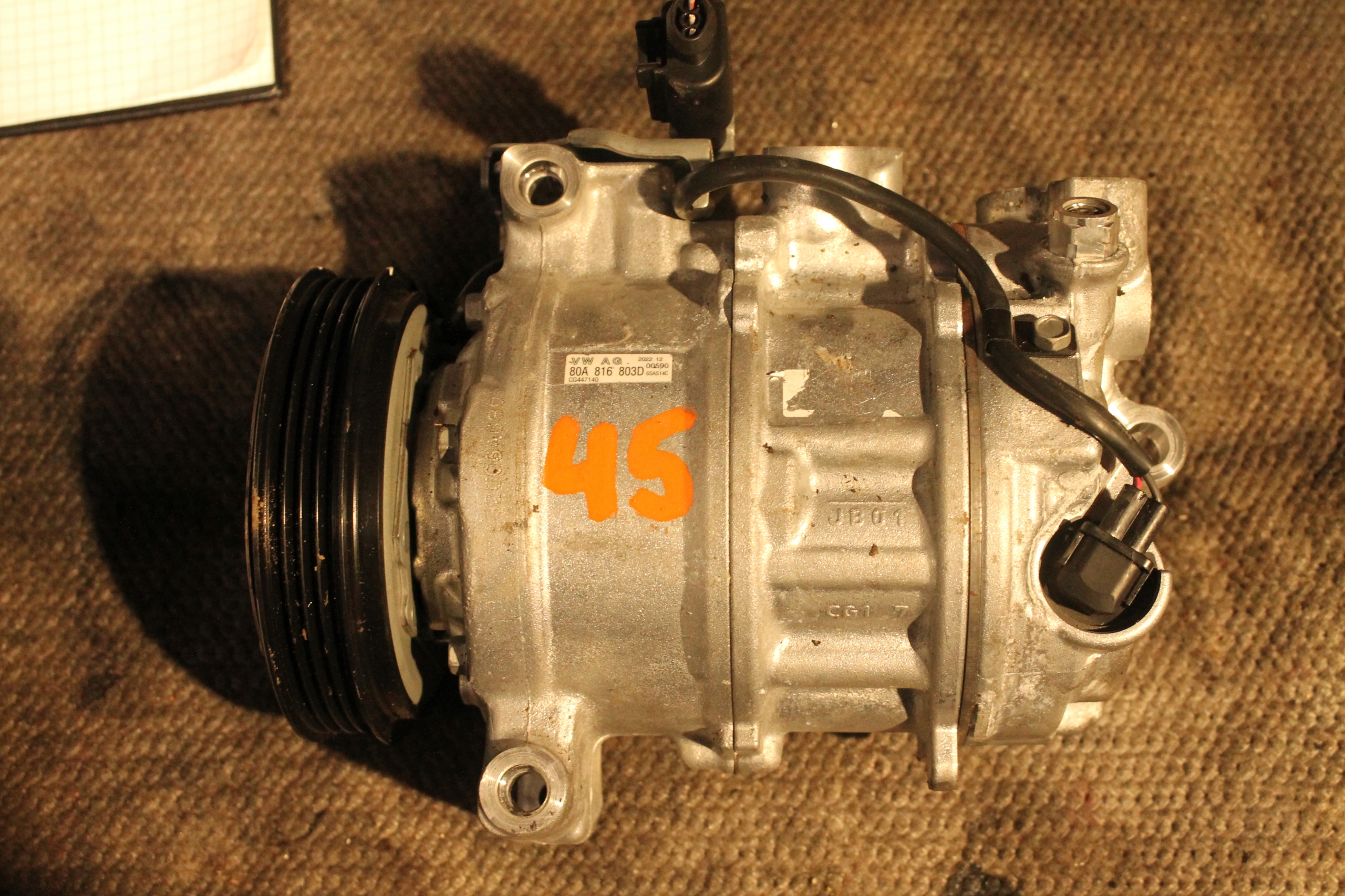 45. kompresor klimatizaci AUDI 80A816803D