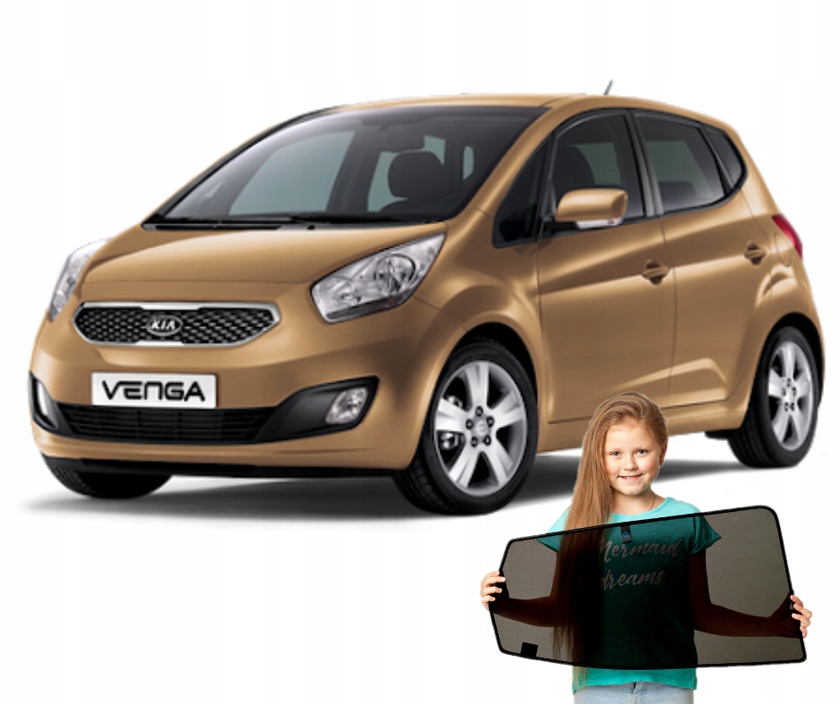 Záclony na magnetoch Kia Venga 2009-2019