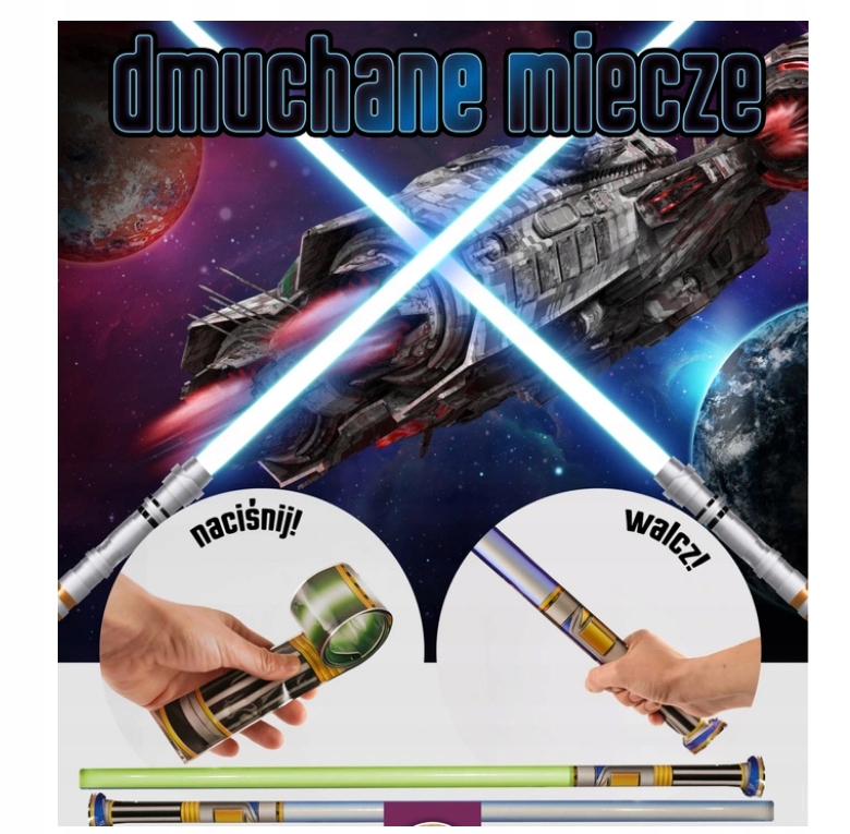 ZASYP DO AUTOMATU MIECZE DMUCHANE 55mm KAPSUŁA KULKA 100szt