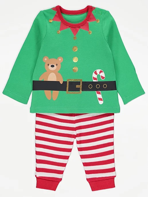 

George Świąteczna piżama Elf roz 68-74 cm
