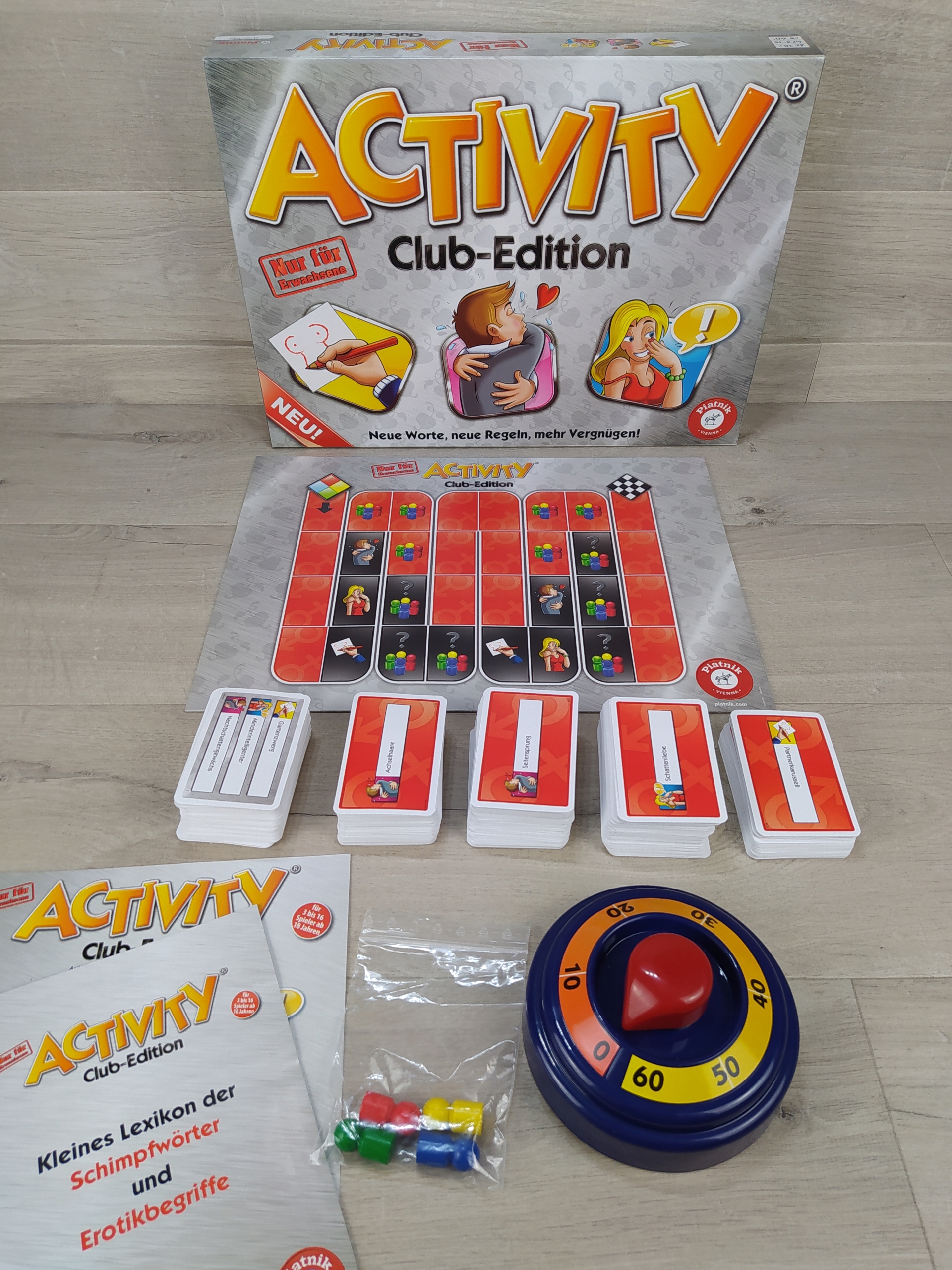 Piatnik Activity Club Edition 6038 Gra planszowa 18+ JĘZYK NIEMIECKI Seria Activity