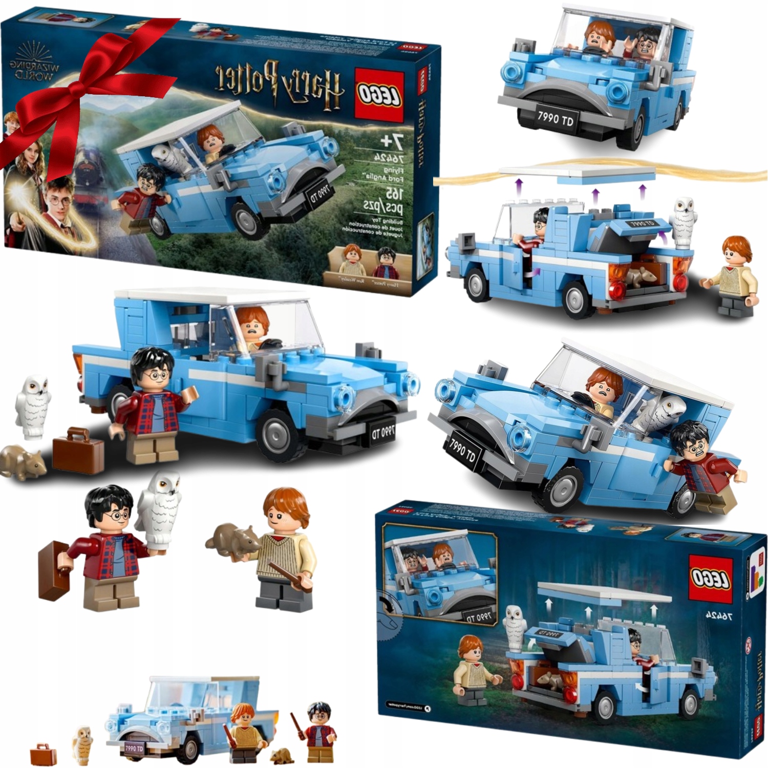 Klocki Lego 76424 Harry Potter Latający Ford Anglia Klocki