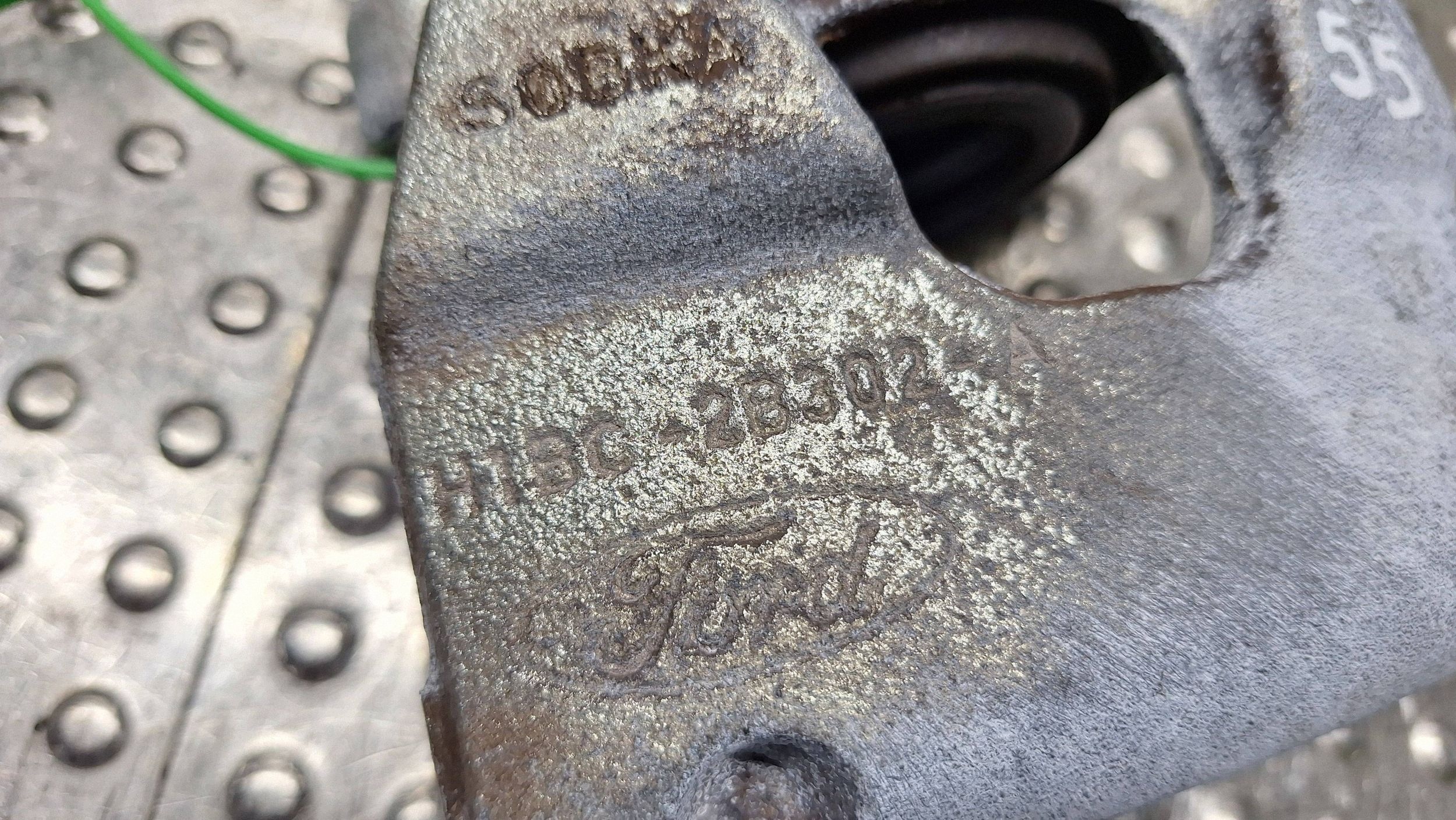 caliper brake left front H1BC-2B302-A FORD FIESTA MK8