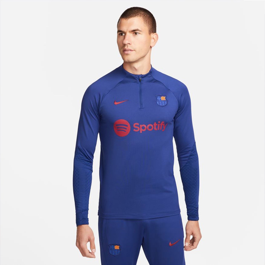 XXL Bluza Nike FC Barcelona Strike DR5061 456 XXL niebieski