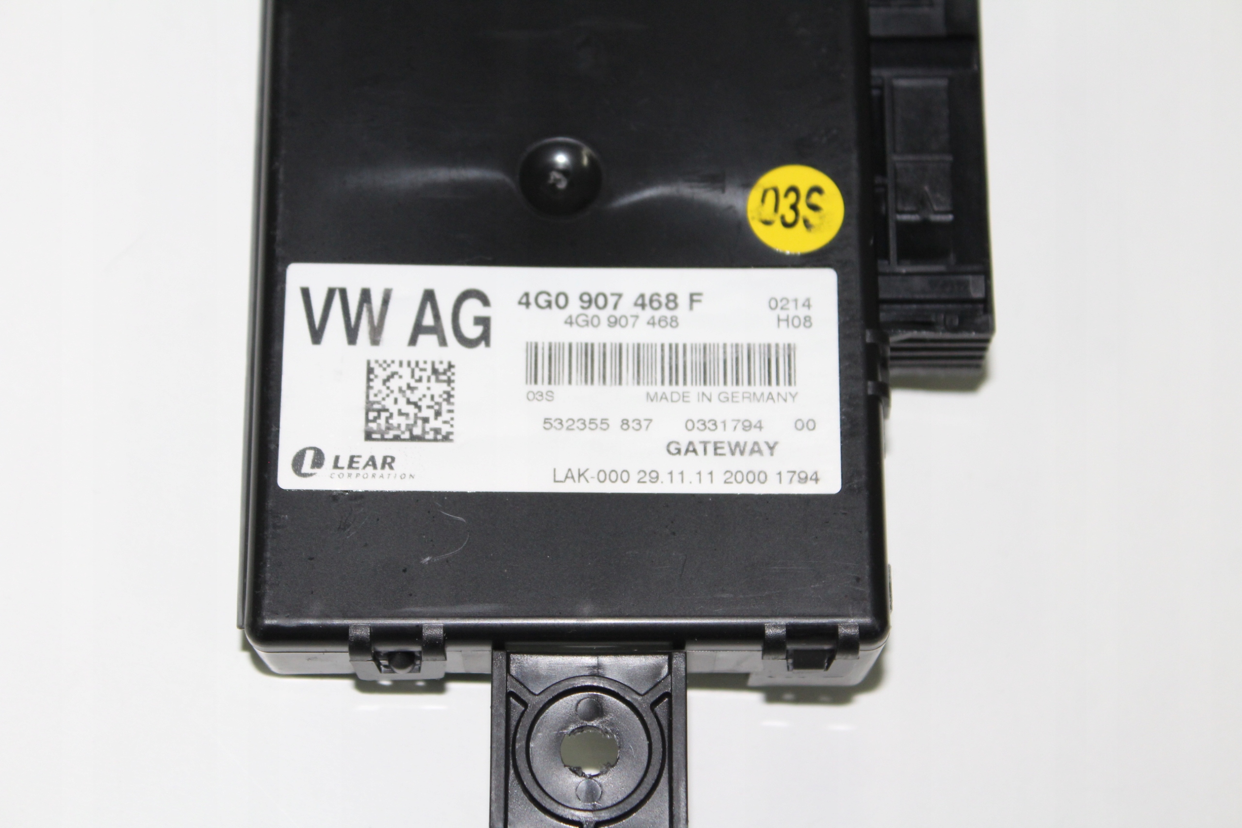 AUDI A6 C7 2.0 TDI module control unit GATEWAY LEGALNY