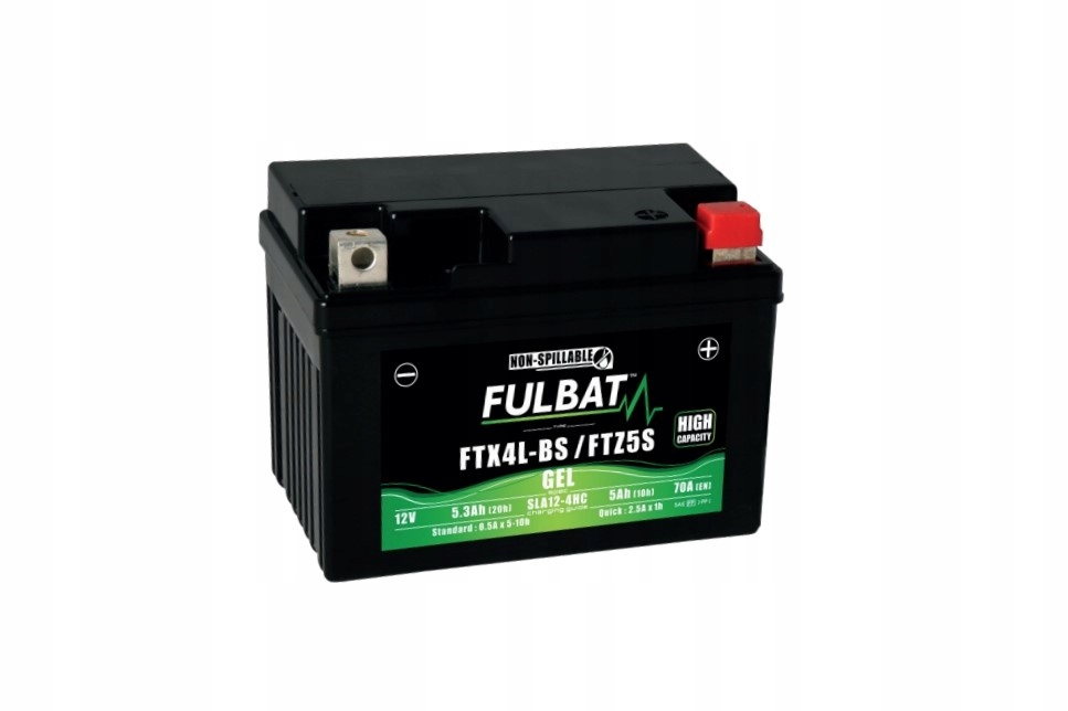 

Akumulator Żelowy Bezobsługowy Fulbat FTX4L-BS F