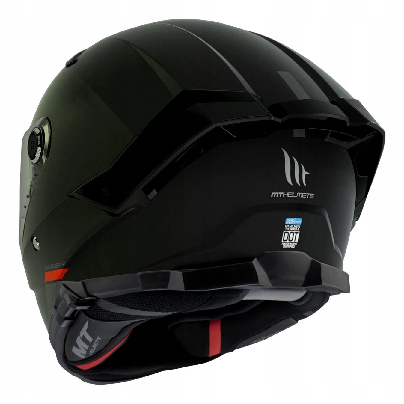 Kask MT THUNDER 4 SV SOLID MATT BLACK GRATISY Typ Integralne / Pełne