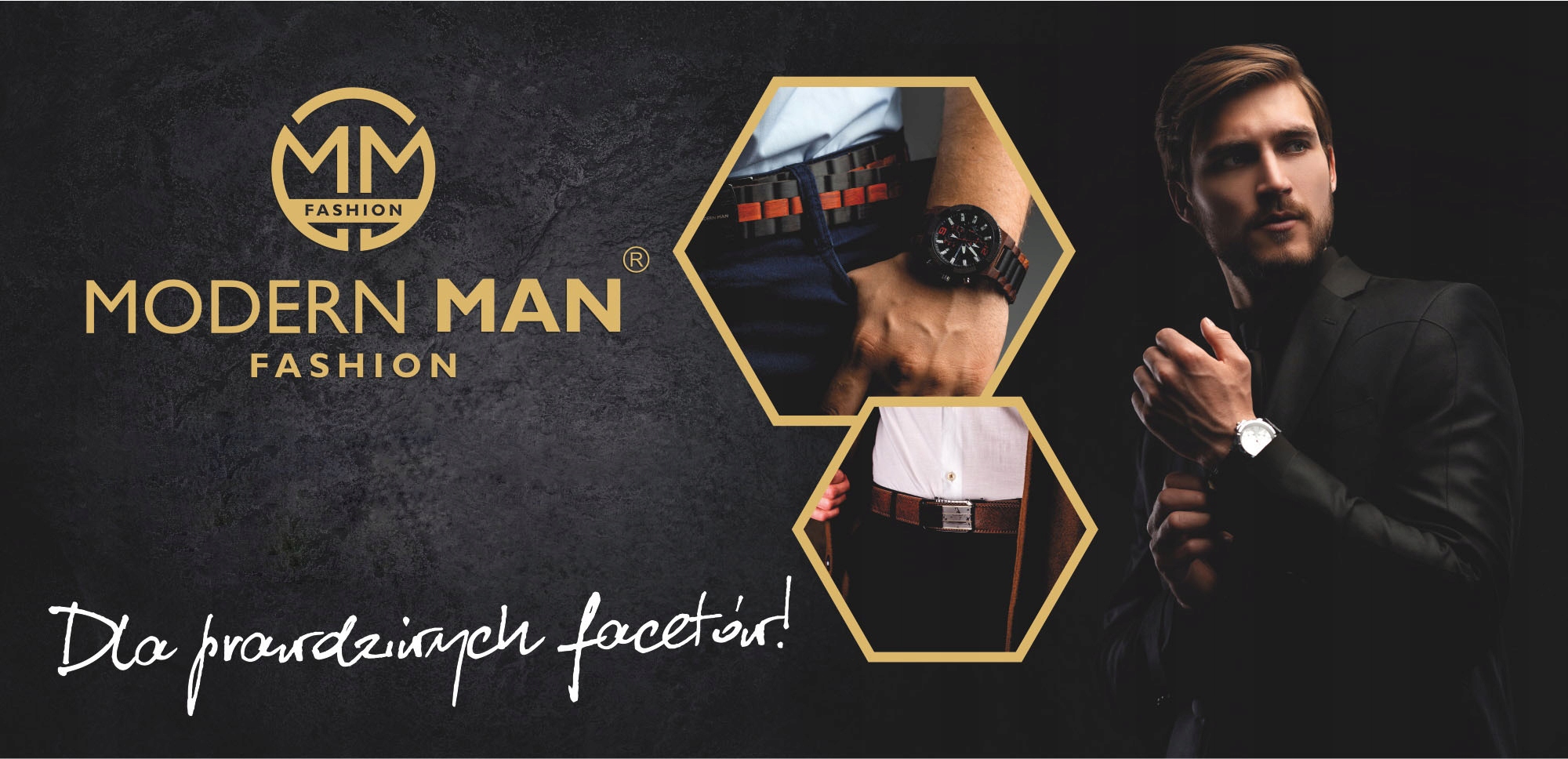 SPINKA KLIPS do KRAWATA ModernMAN elegancki prezent dla mężczyzny Wykończenie Polerowane