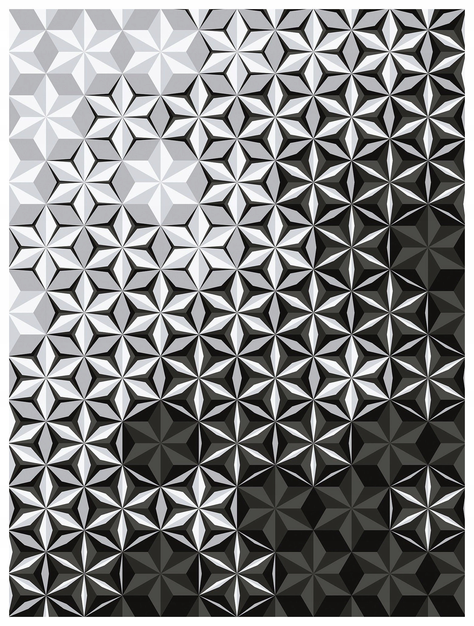 Vliesová fototapeta Geometrická abstrakce Iluze Mono 206x275 lepidlo