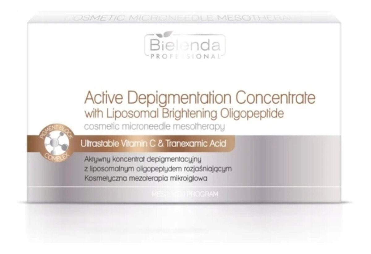 Bielenda Professional Aktivní depigmentační koncentrát 10 ampulí 30 ml