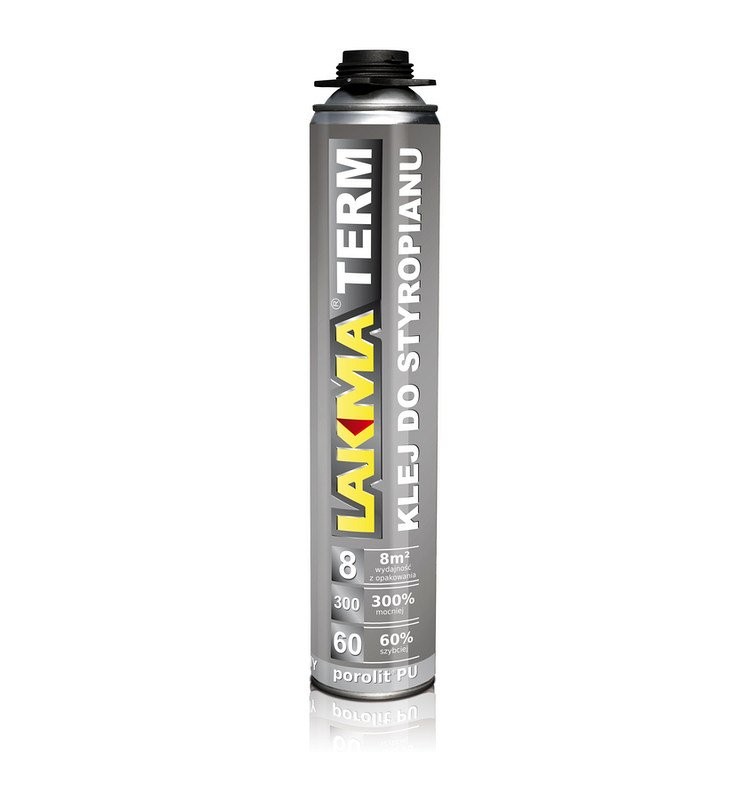 

Klej do Styropianu Pianka Xps Eps 750 ml Lakma