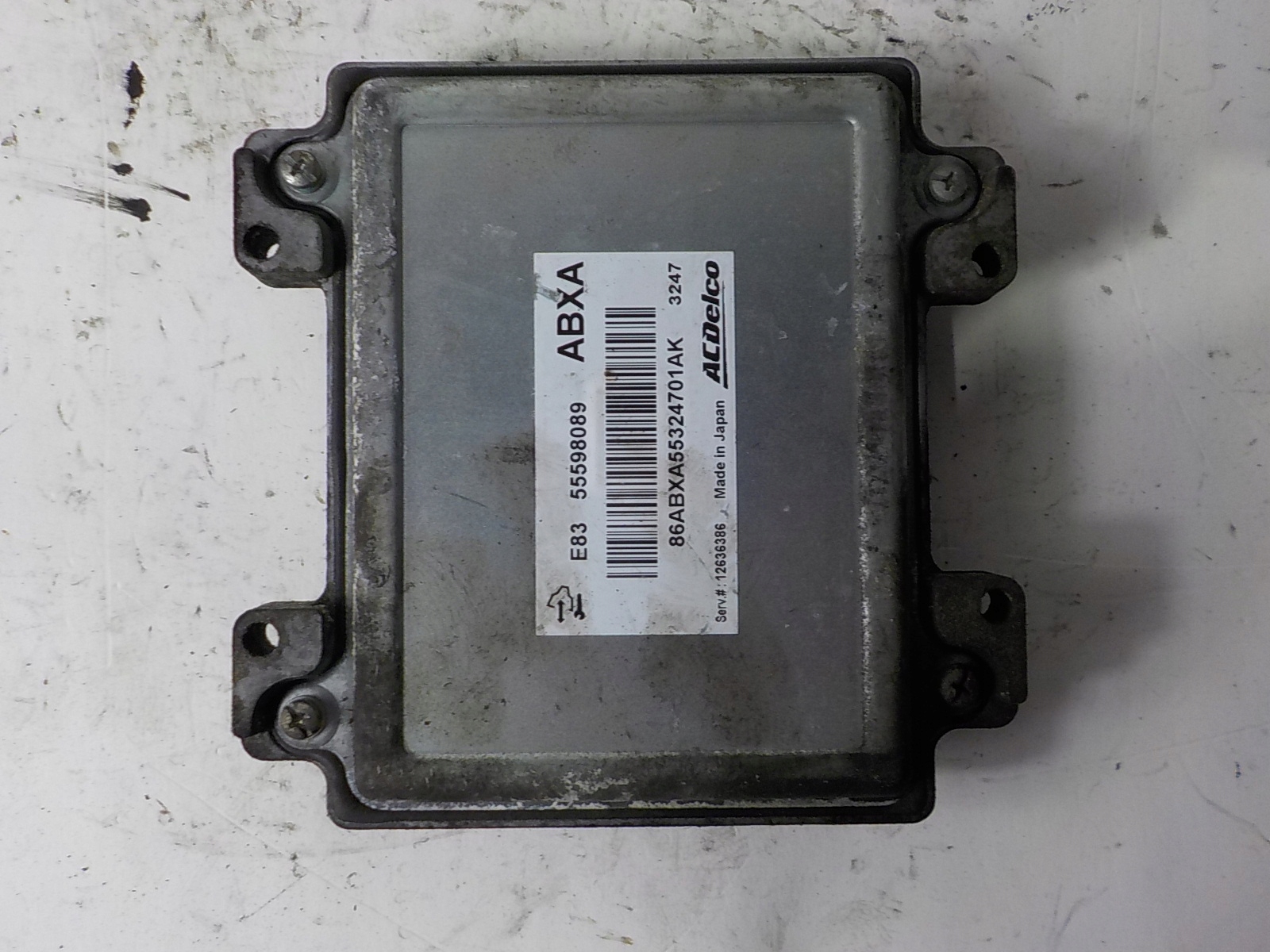 OPEL CORSA D computer Centralina 55598089 ABXA
