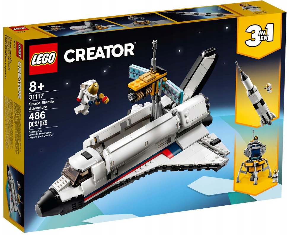 

Lego Creator 31117 Przygoda W Promie Kosmicznym