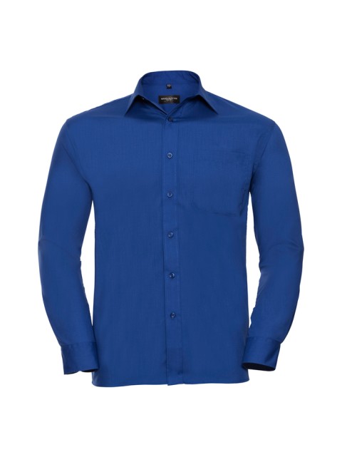 Pánská košile s dlouhými rukávy Russell Bright Royal 3XL