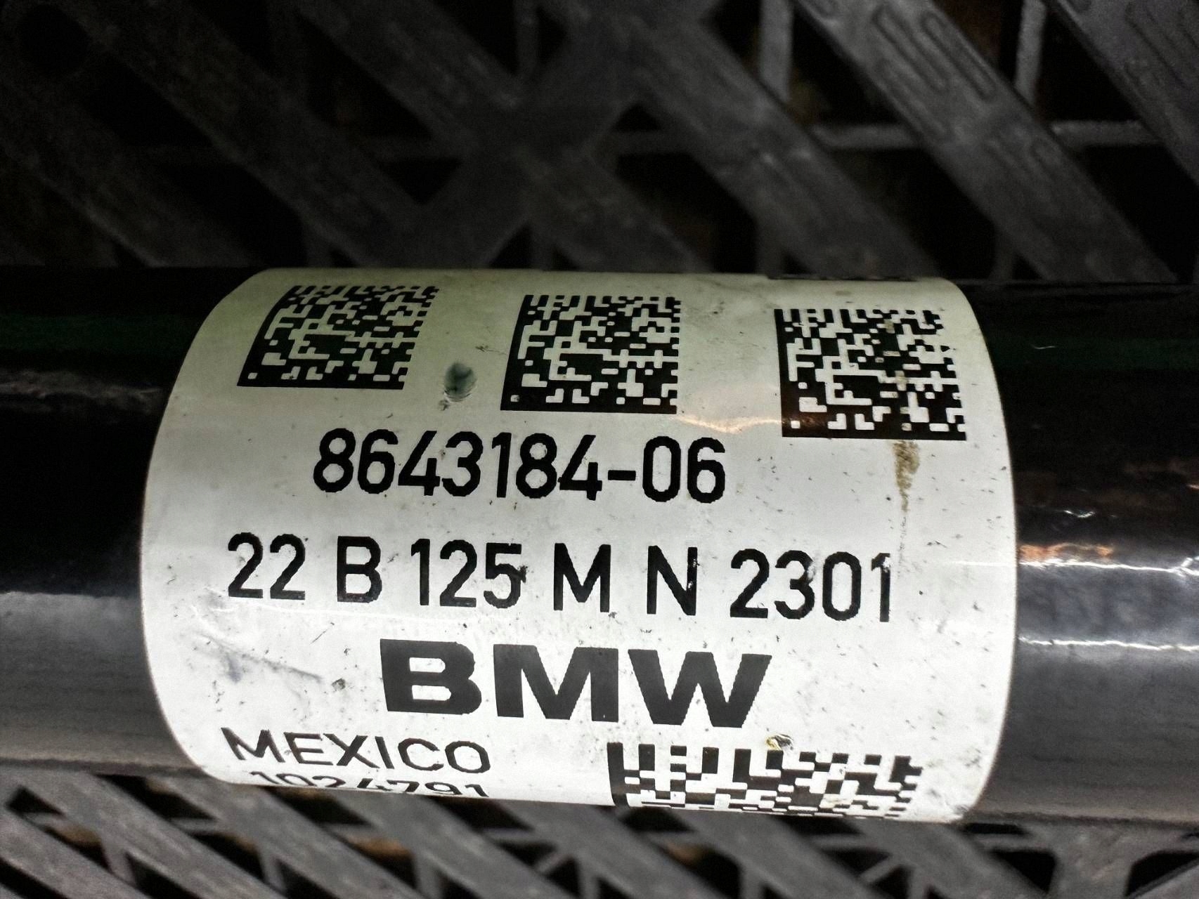 semi-axis front BMW X3 G01 8643184