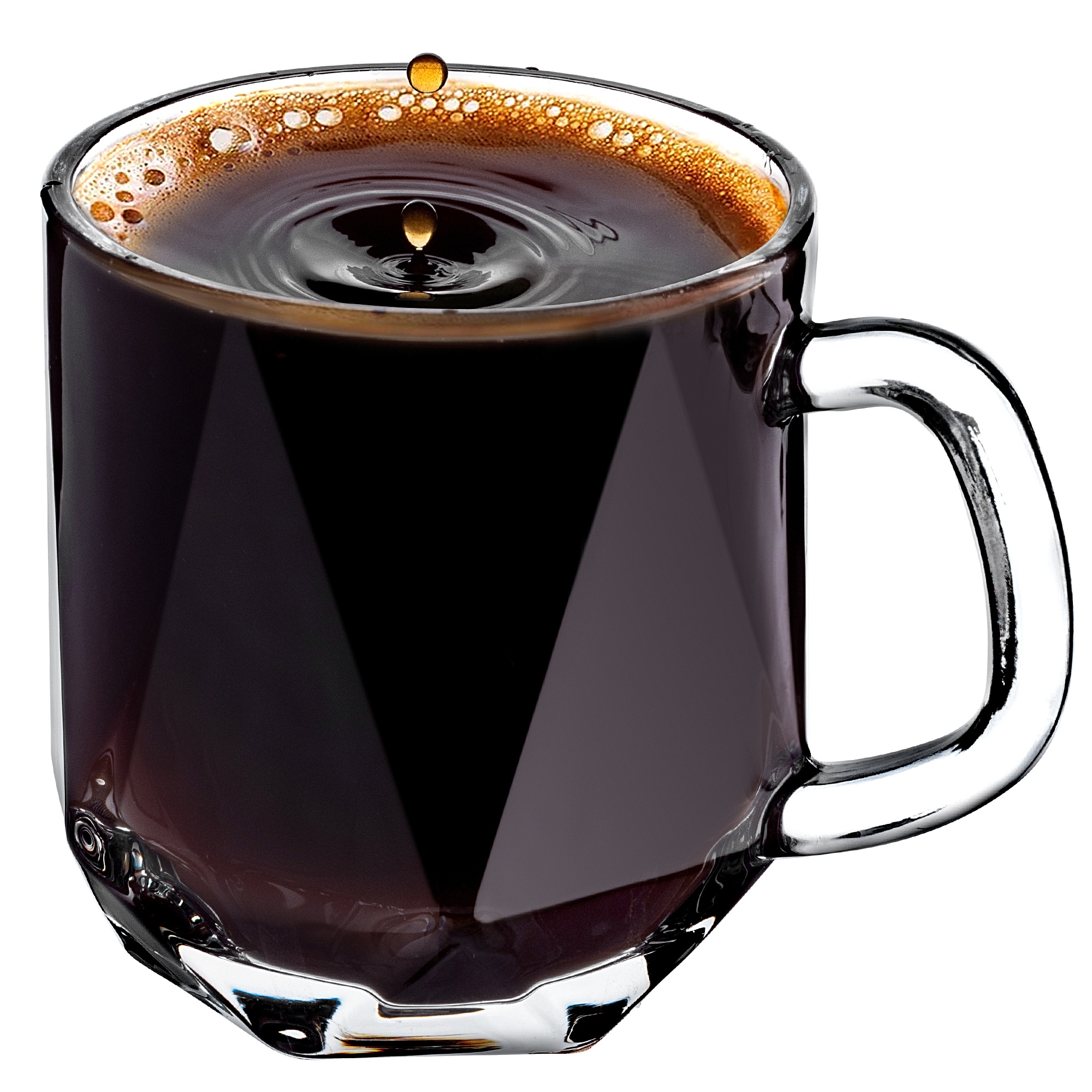 

Szklanka Kubek 300ml Do Kawy Herbaty Wody Z Uchem