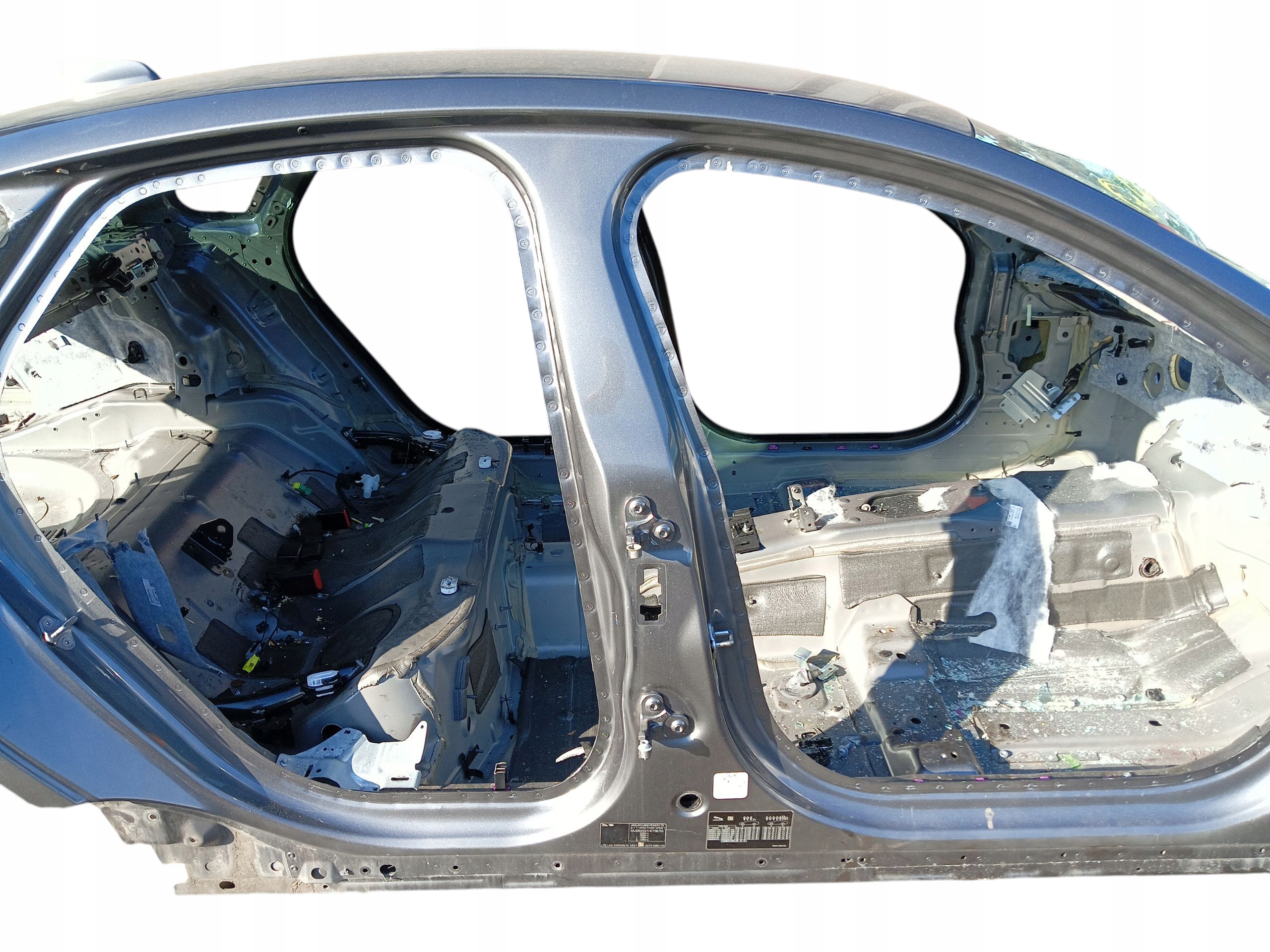 threshold right pillar B central JAGUAR XF II X260 sedan LAK: LKH