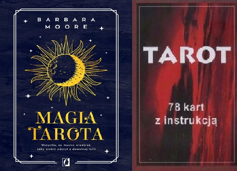 Magia tarota Tarot 78 kart z instrukcją
