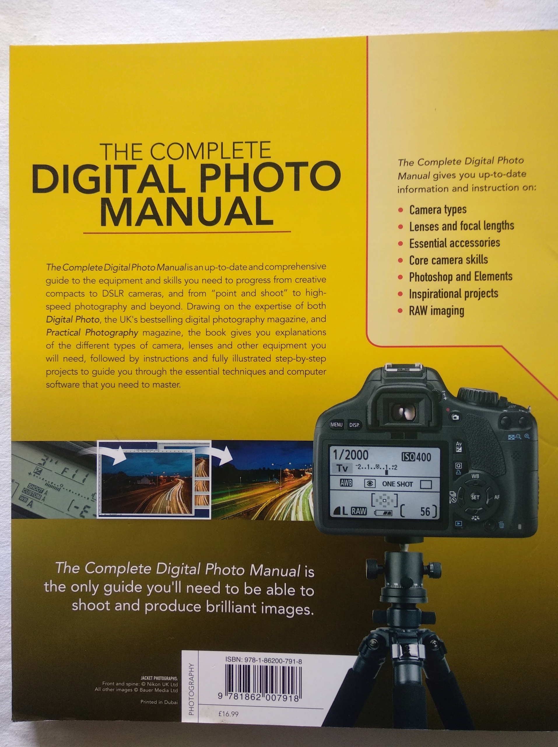 The Complete Digital Photo Manual ISBN 9781862007918