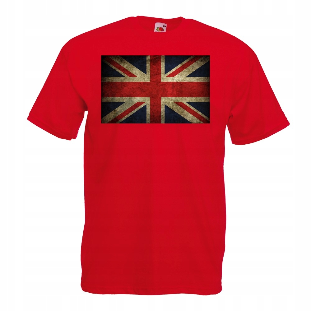 

Koszulka flaga Uk Wielka Brytania XXL czerwona
