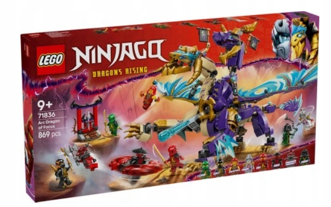 Lego 71836 Ninjago Arcismok Soustředění