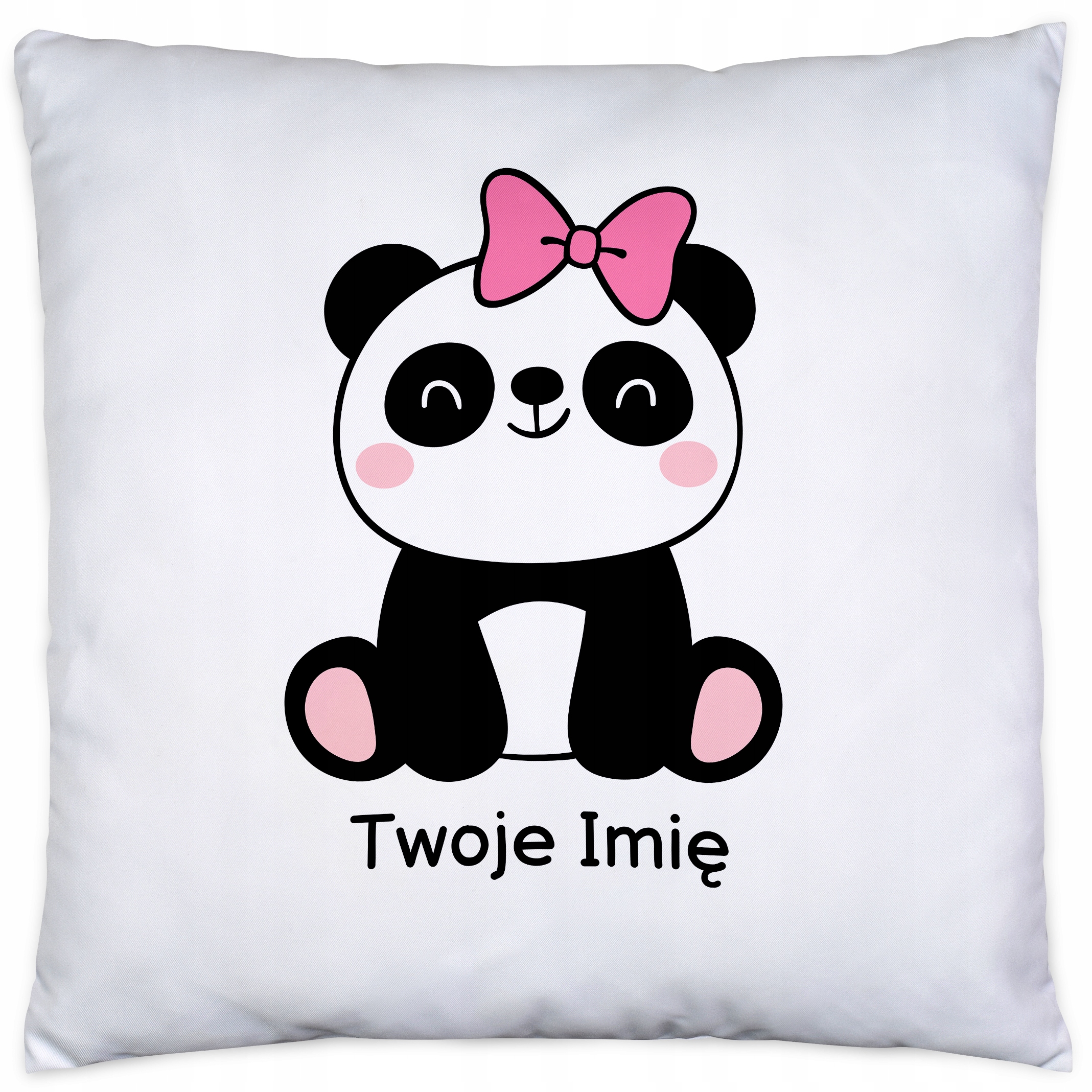 

Poduszka Z Twoim Imieniem Napisem Panda