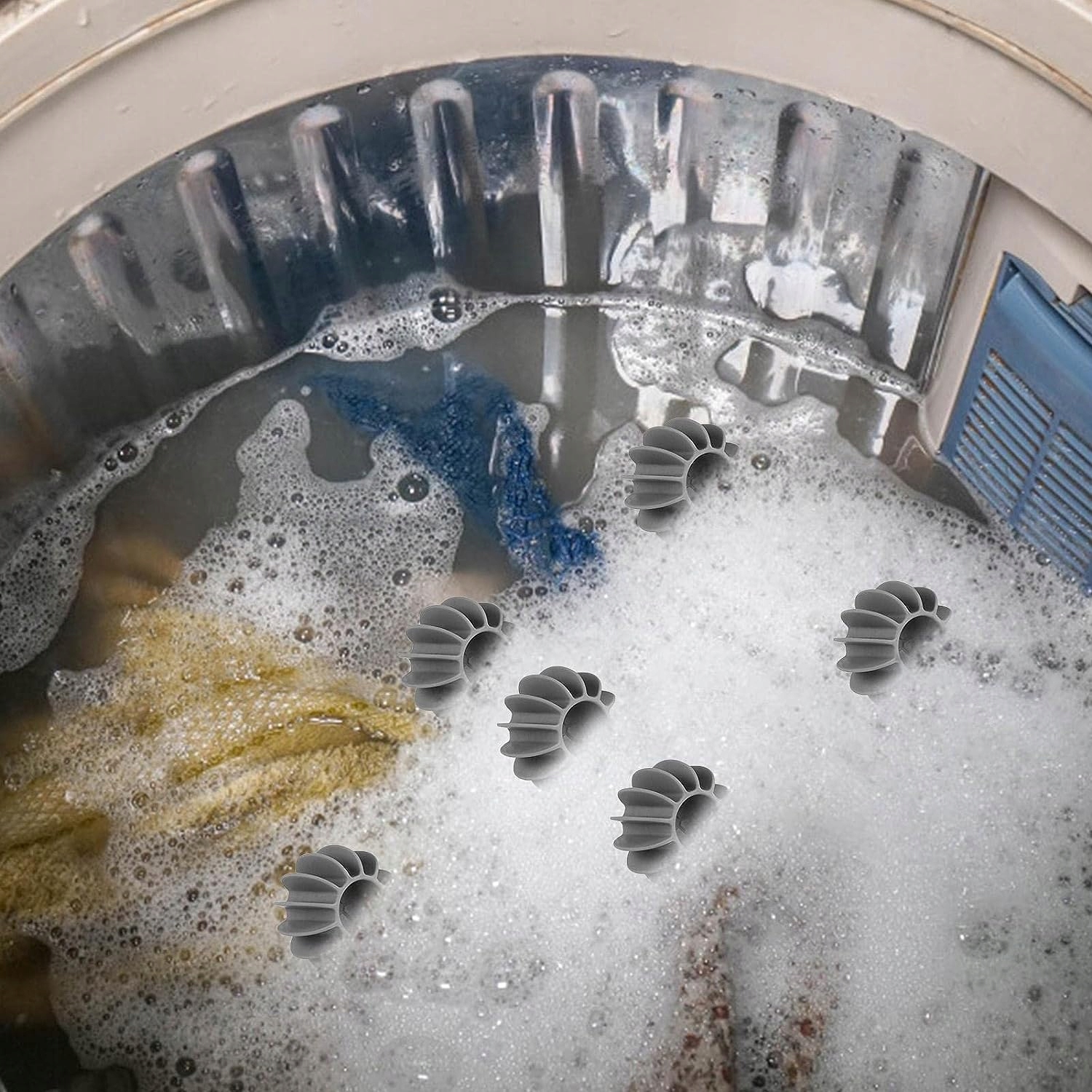 KULE DO PRANIA PRALKI SIERŚĆ WŁOSY KULKI PIORĄCE 5 SZTUK ZMIĘKCZAJĄCE Liczba sztuk w opakowaniu 5 szt.