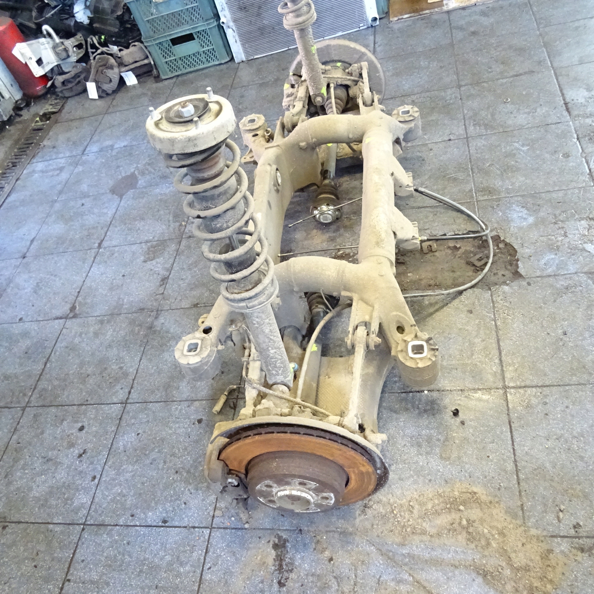 BMW 5 E60 2.0D TYLNA BELKA Numer katalogowy części 01