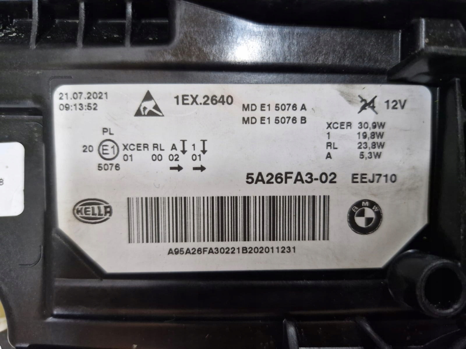 light left BMW 5 G30 G31 LIFT Full Led 2021
