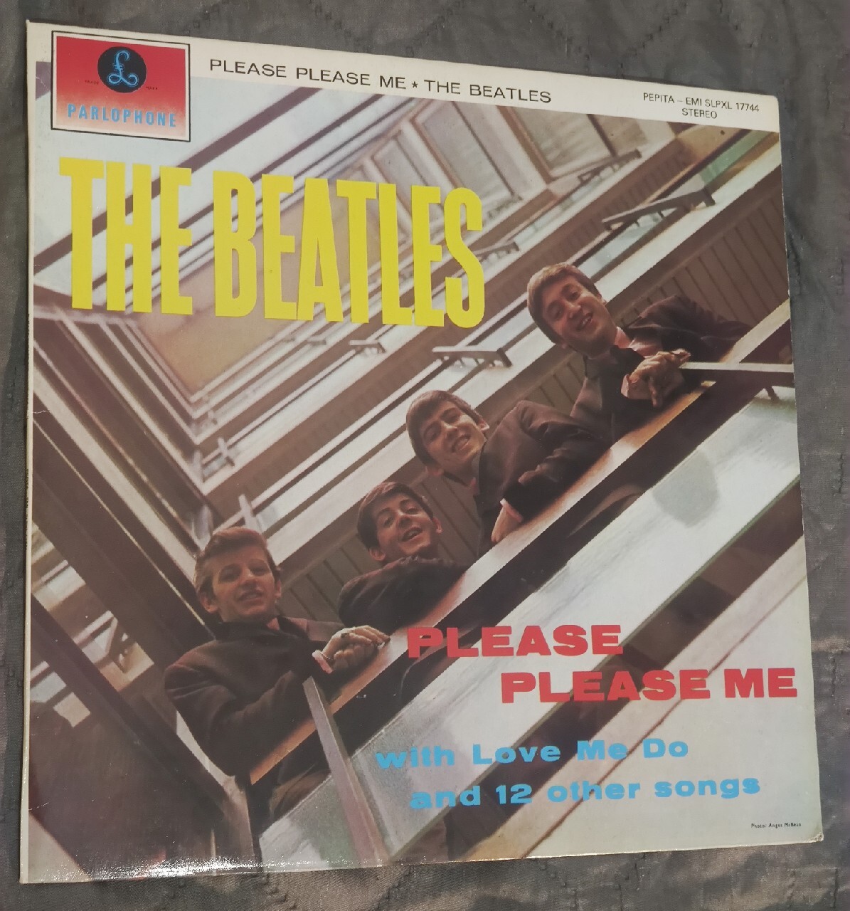 The Beatles Please Please Me UK英盤4thプレス BEATLES Please Please Me 4thプレス UKオリジナル - メルカリ