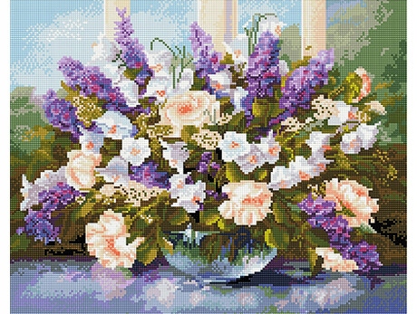 Diamantová mozaika na kroně 40x50 Ipicasso-pl