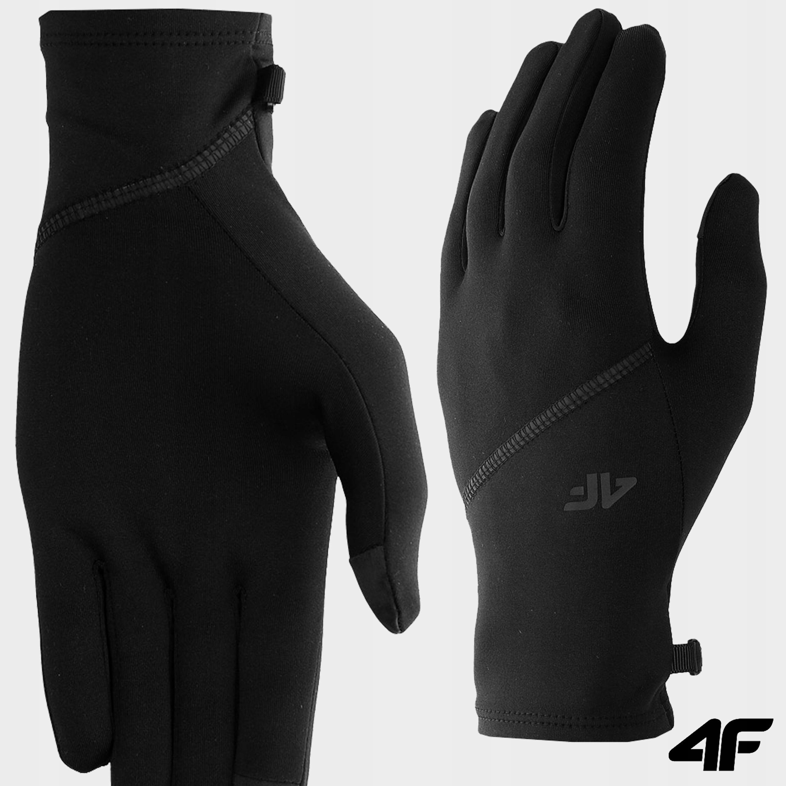 Rękawiczki Męskie 4F Zimowe Rowerowe Dotykowe Rękawice Na Rower Uniseks Marka 4F