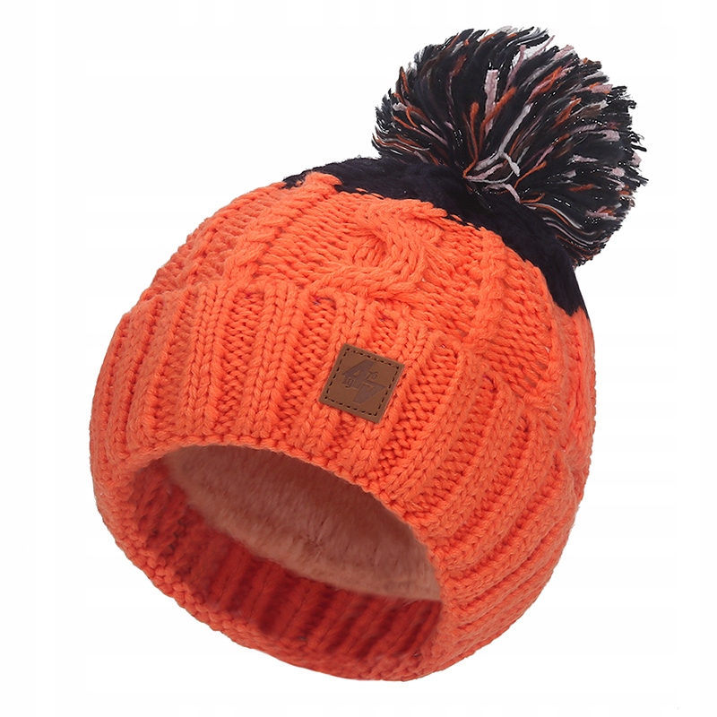 

Zimowa Czapka Ciepła Pompon Podszewka Polar Dizzy