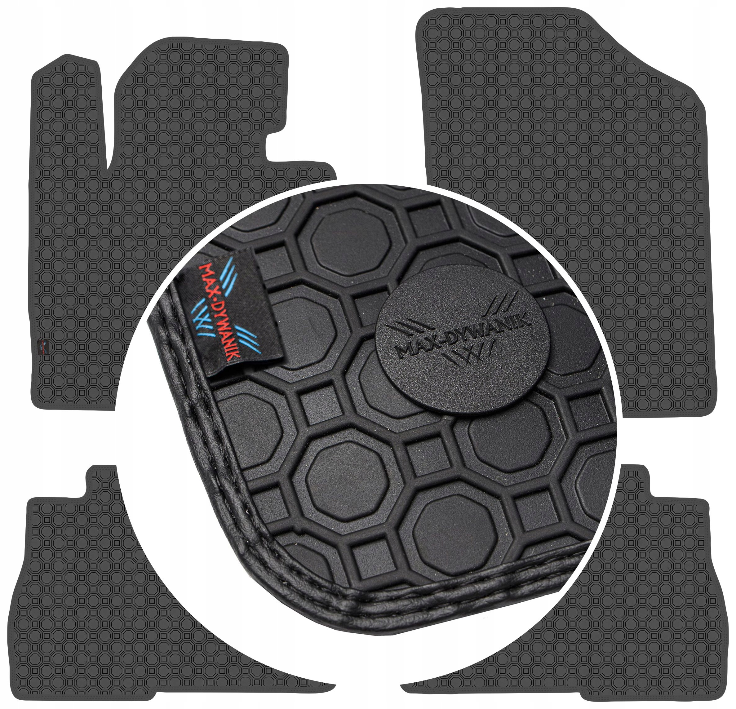 Kia Sorento II Fl 2012-2015 Koberce Čierne