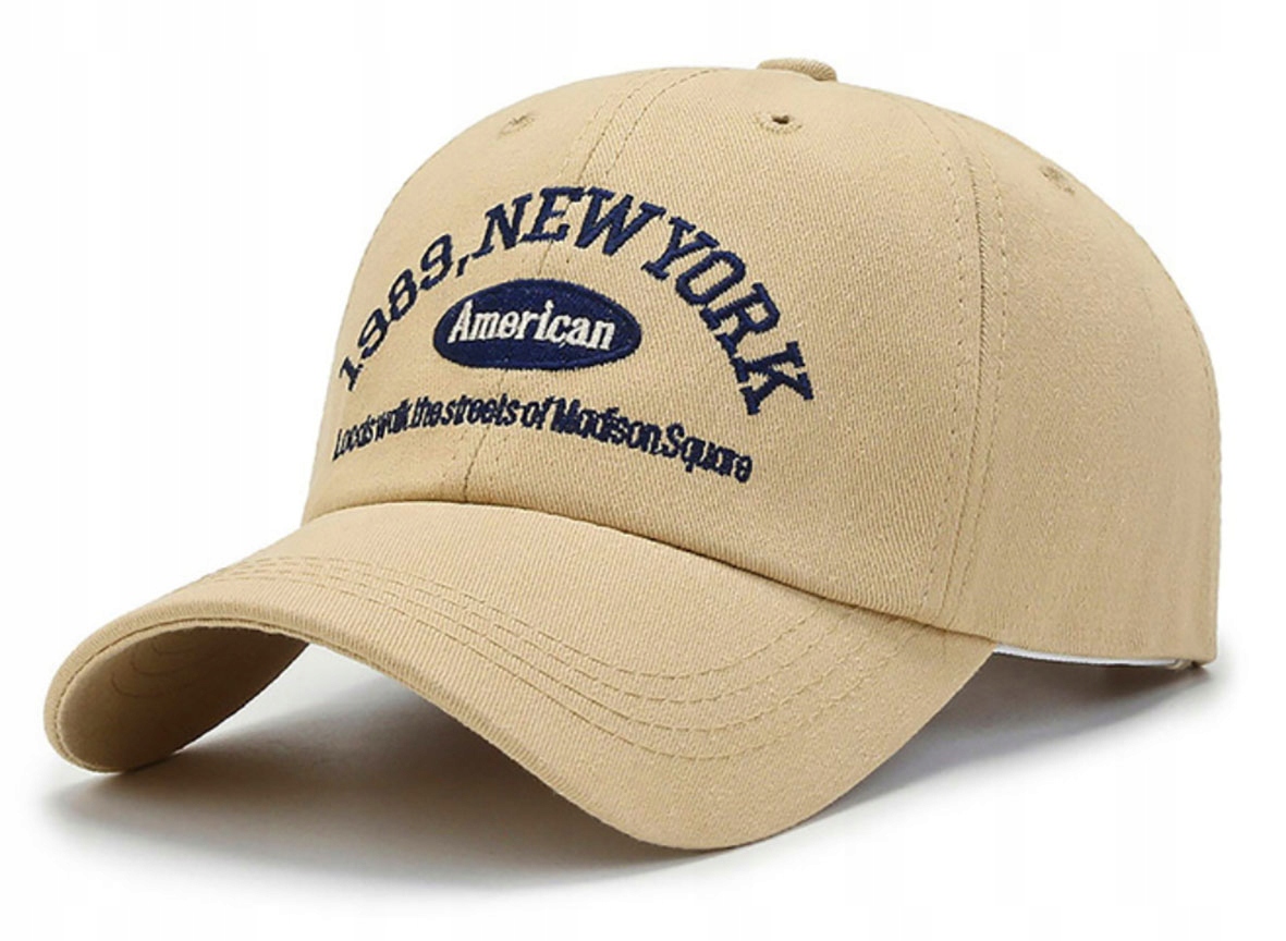 

Czapka z daszkiem bejsbolówka New York bawełniana