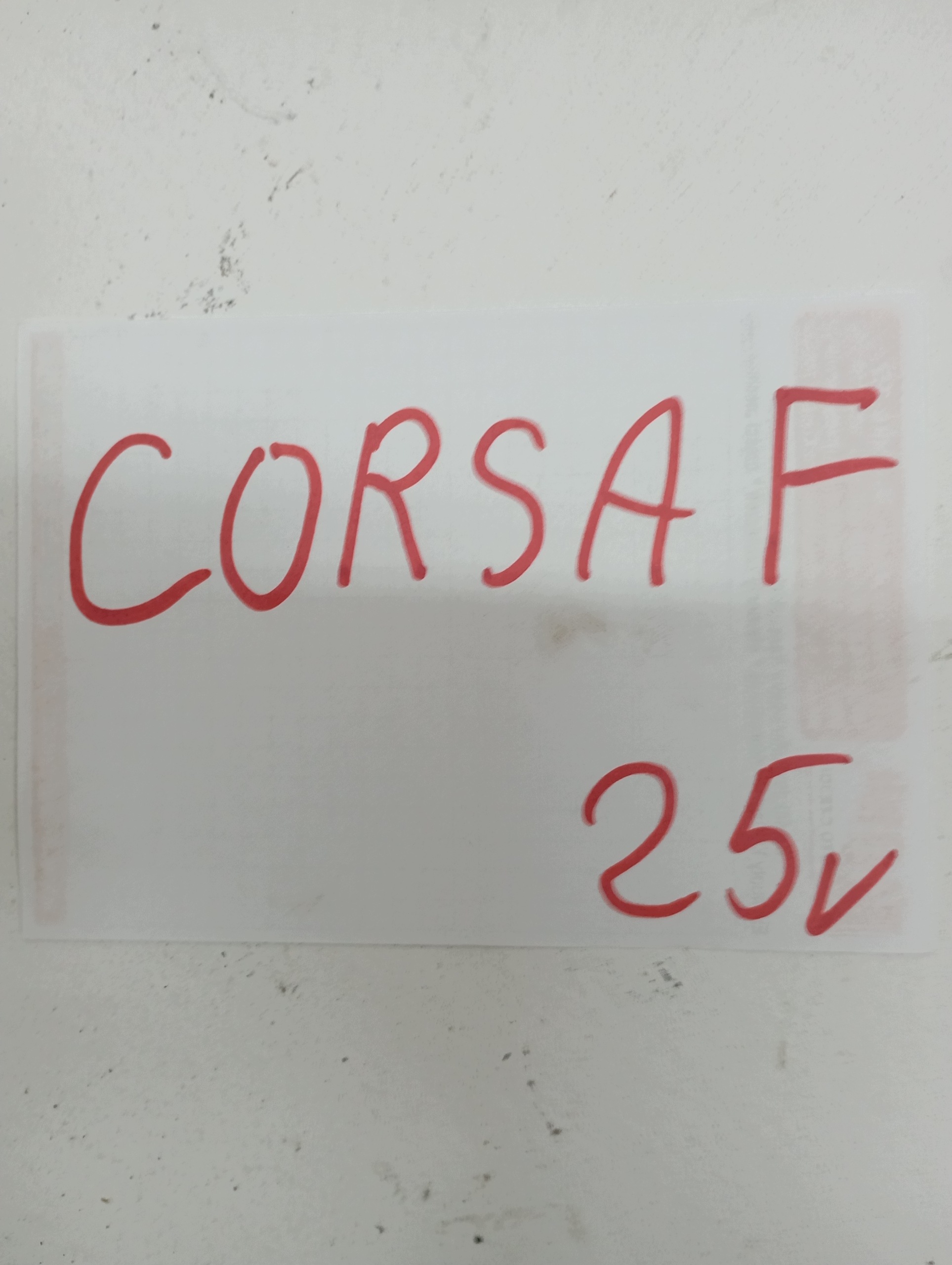 dashboard OPEL CORSA F