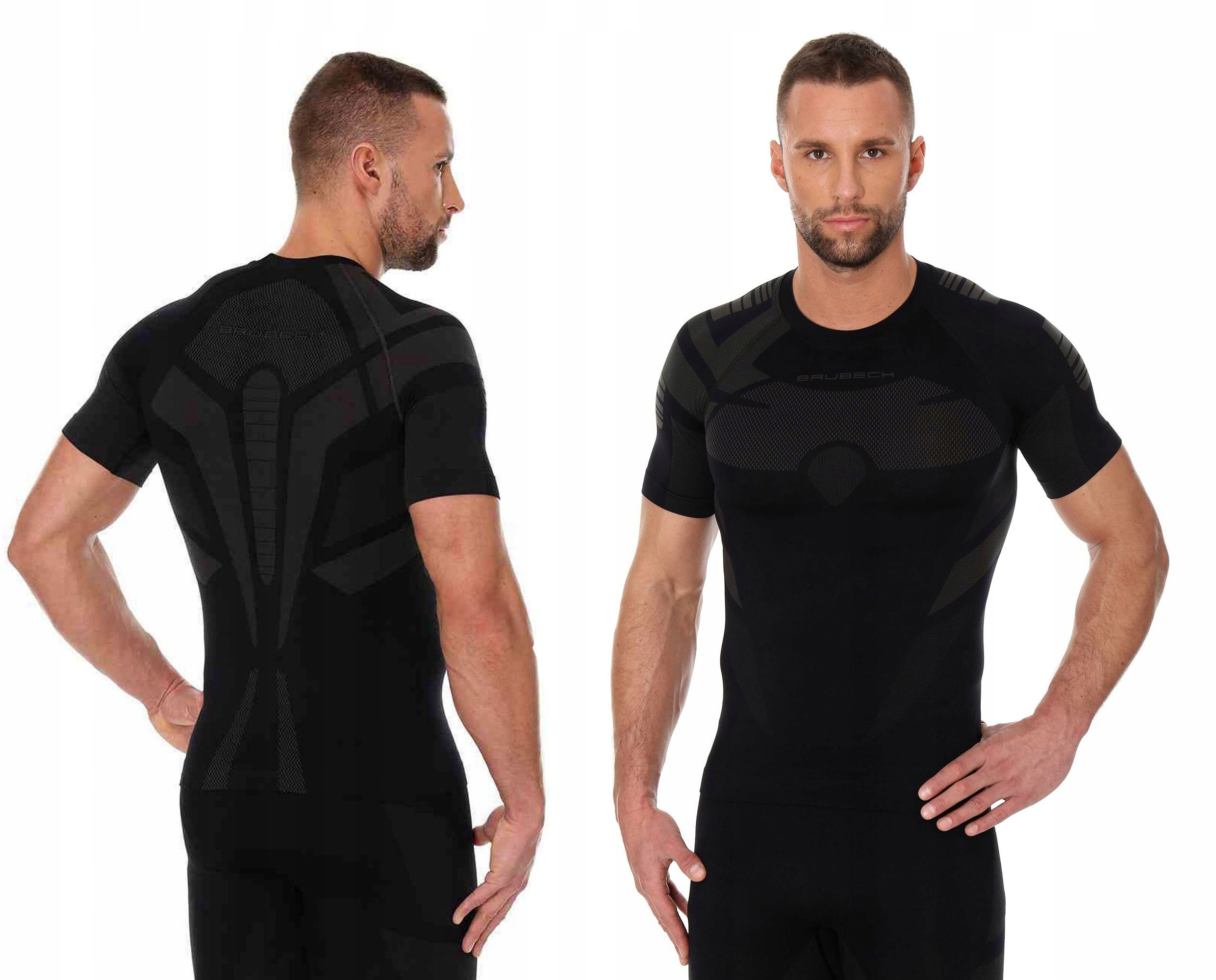 Koszulka termoaktywna męska Brubeck Dry czarna S