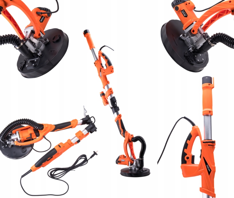 Brusná Žirafa Na Sádru, Hladítko Na Omítky S Led Podsvícením, 1500 W