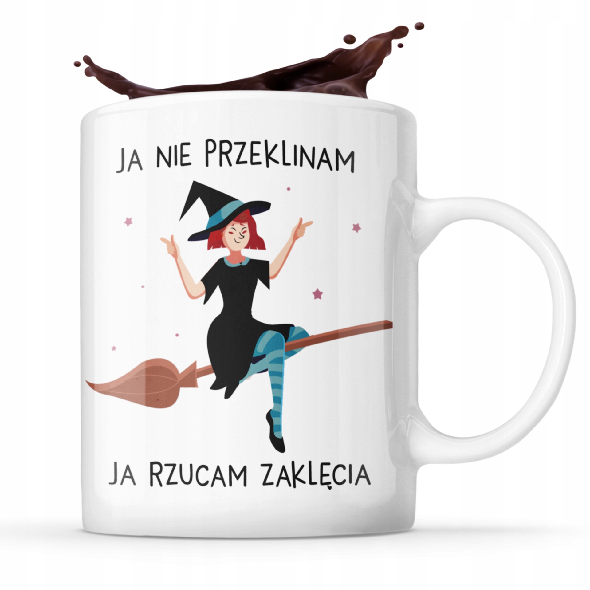 

Śmieszny Kubek Ja Nie Przeklinam
